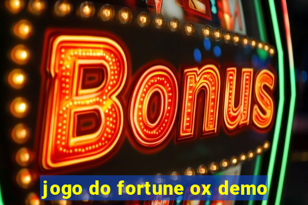 jogo do fortune ox demo